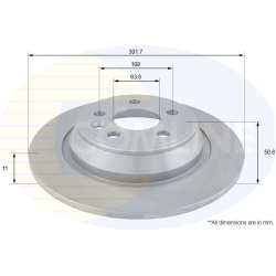  stabdžių diskas (1vnt) <small>Comline</small>