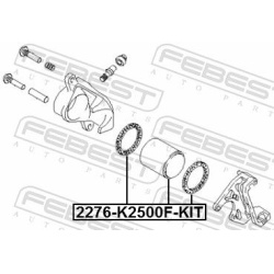  remonto komplektas, stabdžių apkaba