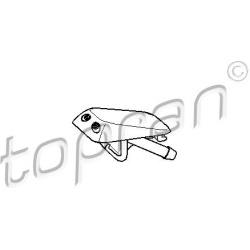  plovimo skysčio purkštukas, priekinis langas