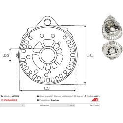  apsauginis dangtelis, kint. sr. generatorius <small>Brand new AS-PL</small>