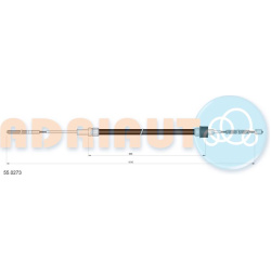  trosas, stovėjimo stabdys