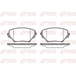  stabdžių trinkelių rinkinys, diskinis stabdys