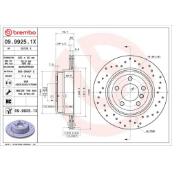  stabdžių diskas (1vnt) <small>XTRA LINE - Xtra</small>