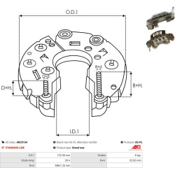  lygintuvas, kintamosios srovės generatorius <small>AS</small>