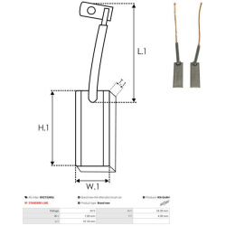  anglies šepetėlis, kint. sr. generatorius <small>IKA GmbH</small>