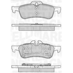  stabdžių trinkelių rinkinys, diskinis stabdys