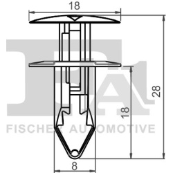  sąvarža, atšvaitas / apsaugos juosta