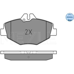  stabdžių trinkelių rinkinys, diskinis stabdys