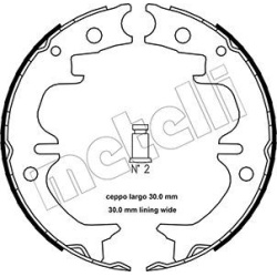  stabdžių trinkelių komplektas, stovėjimo stabdis