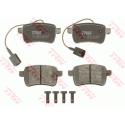  stabdžių trinkelių rinkinys, diskinis stabdys <small>COTEC</small>