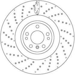  stabdžių diskas (1vnt) <small>TRW SINGLE</small>