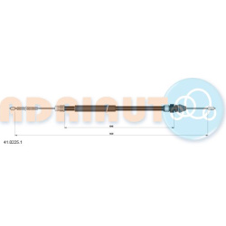  trosas, stovėjimo stabdys