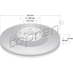  stabdžių diskas (1vnt) <small>COATED</small>