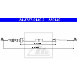  trosas, stovėjimo stabdys