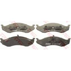  stabdžių trinkelių rinkinys, diskinis stabdys <small>COTEC</small>