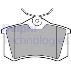  stabdžių trinkelių rinkinys, diskinis stabdys