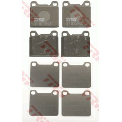  stabdžių trinkelių rinkinys, diskinis stabdys <small>COTEC</small>