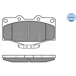  stabdžių trinkelių rinkinys, diskinis stabdys <small>MEYLE-ORIGINAL: True to OE.</small>