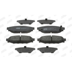  stabdžių trinkelių rinkinys, diskinis stabdys