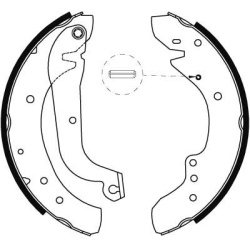  stabdžių trinkelių komplektas