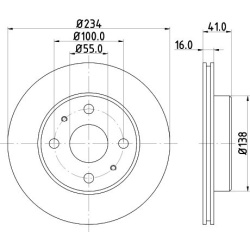  stabdžių diskas (1vnt)