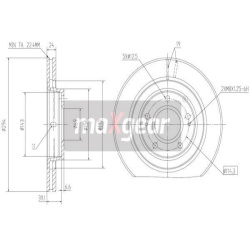  stabdžių diskas (1vnt)
