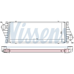  tarpinis suslėgto oro aušintuvas, kompresorius <small>** FIRST FIT **</small>