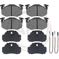  stabdžių trinkelių rinkinys, diskinis stabdys