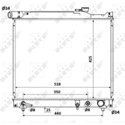  radiatorius, variklio aušinimas