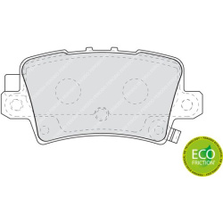  stabdžių trinkelių rinkinys, diskinis stabdys <small>PREMIER ECO FRICTION</small>