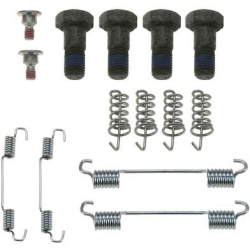 priedų komplektas, stovėjimo stabdžių trinkelės  priedų komplektas, stovėjimo stabdžių trinkelės