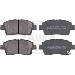  stabdžių trinkelių rinkinys, diskinis stabdys