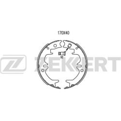  stabdžių trinkelių komplektas