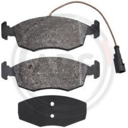  stabdžių trinkelių rinkinys, diskinis stabdys