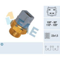  temperatūros jungiklis, radiatoriaus ventiliatorius