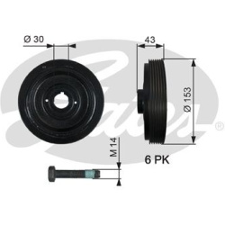  skriemulys, alkūninis velenas <small>DriveAlign™</small>