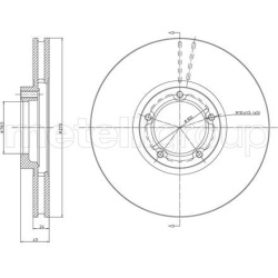  stabdžių diskas (1vnt)