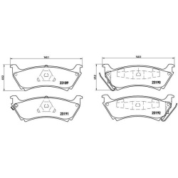  stabdžių trinkelių rinkinys, diskinis stabdys <small>PRIME LINE</small>