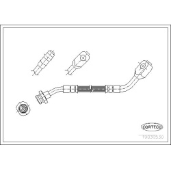  stabdžių žarnelė