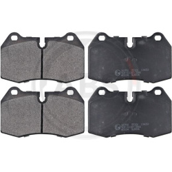  stabdžių trinkelių rinkinys, diskinis stabdys