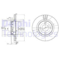  stabdžių diskas (1vnt)