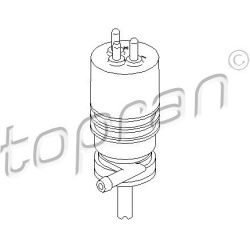  vandens siurblys, priekinio stiklo plovimas
