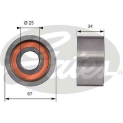  kreipiantysis skriemulys, paskirstymo diržas <small>PowerGrip™</small>