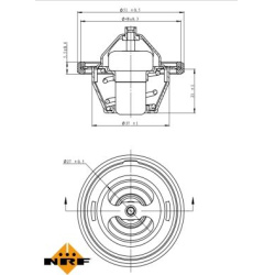  termostatas, aušinimo skystis <small>EASY FIT</small>