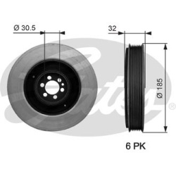  skriemulys, alkūninis velenas <small>DriveAlign™</small>