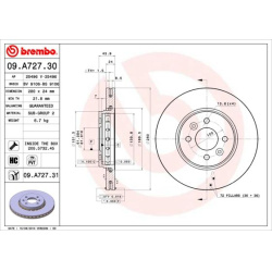  stabdžių diskas (1vnt) <small>PRIME LINE - UV Coated</small>
