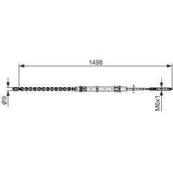  trosas, stovėjimo stabdys