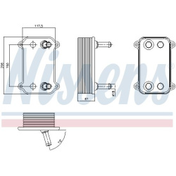  alyvos aušintuvas, variklio alyva