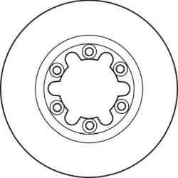 stabdžių diskas (1vnt)