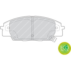  stabdžių trinkelių rinkinys, diskinis stabdys <small>PREMIER ECO FRICTION</small>